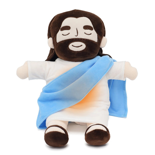 Breathing Jesus Plush Toy